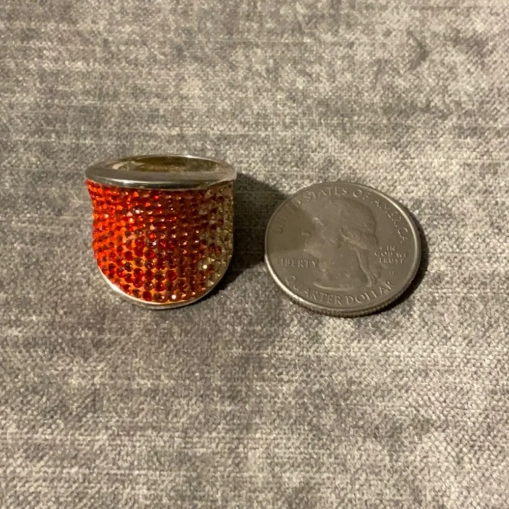 Sterling Silver Ombre Cocktail Ring - Picture 5 of 6